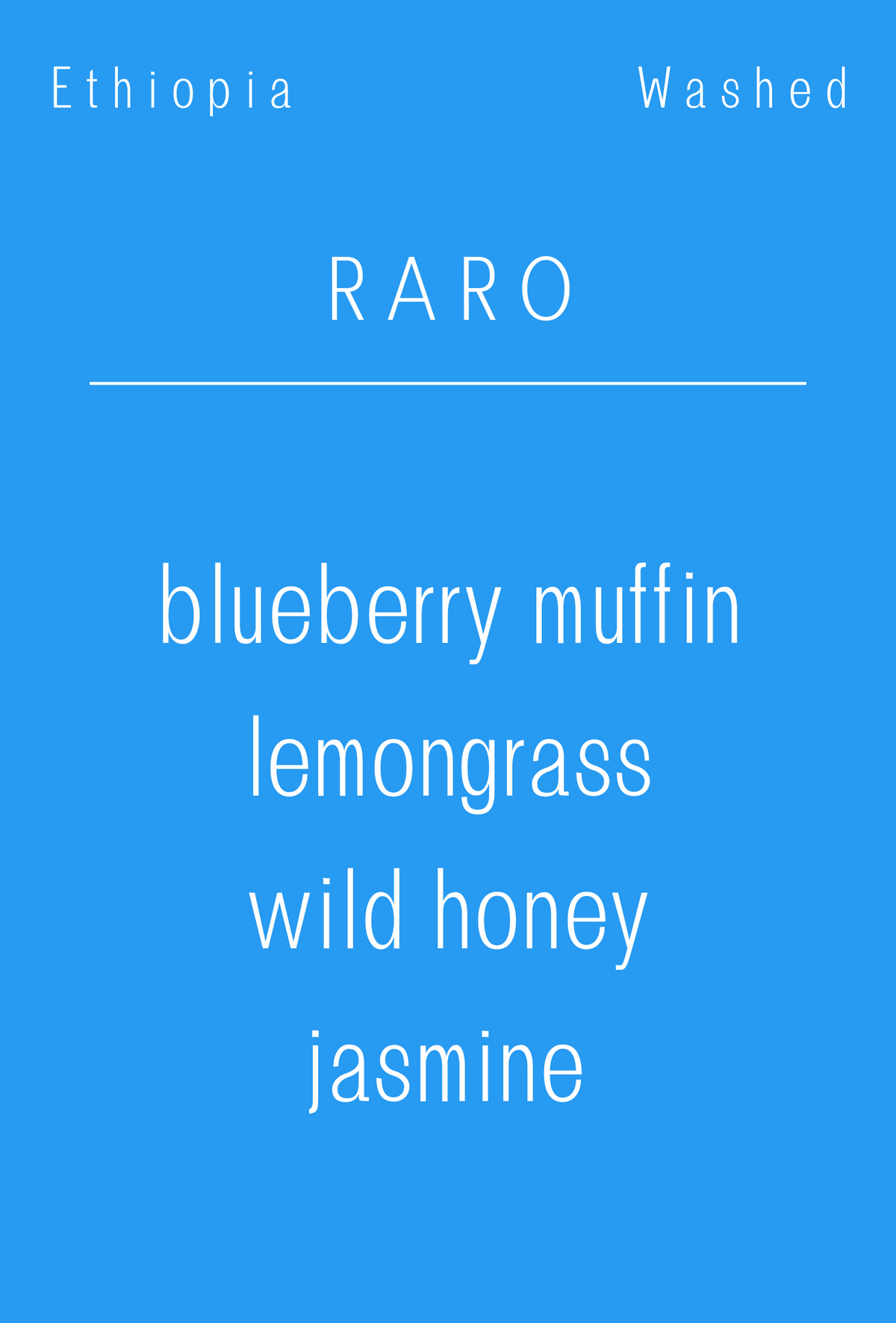 Ethiopia - Raro Washed