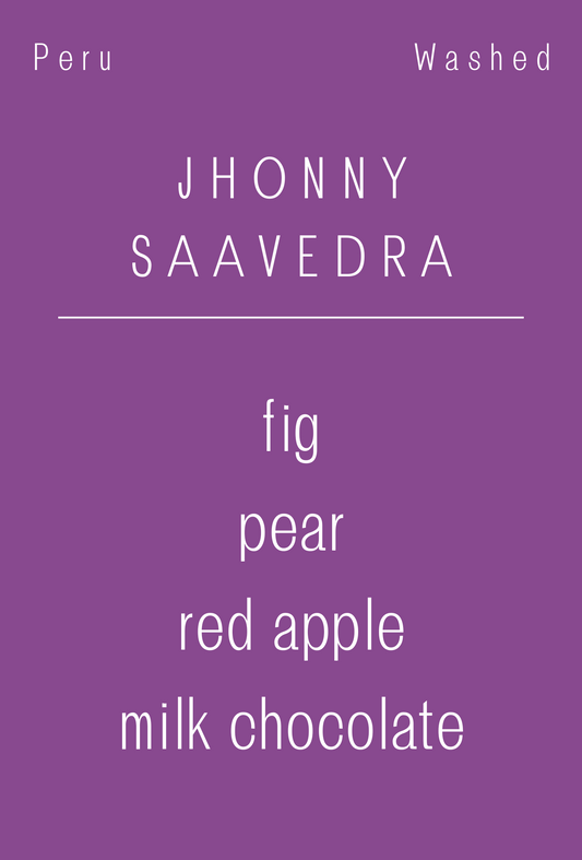 Peru - Jhonny Saavedra | Washed | Catuai