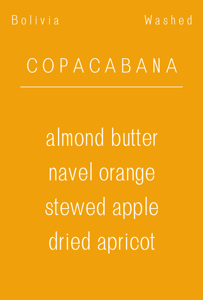 Bolivia - Copacabana Women's Blend | Caturra + Catuai Washed